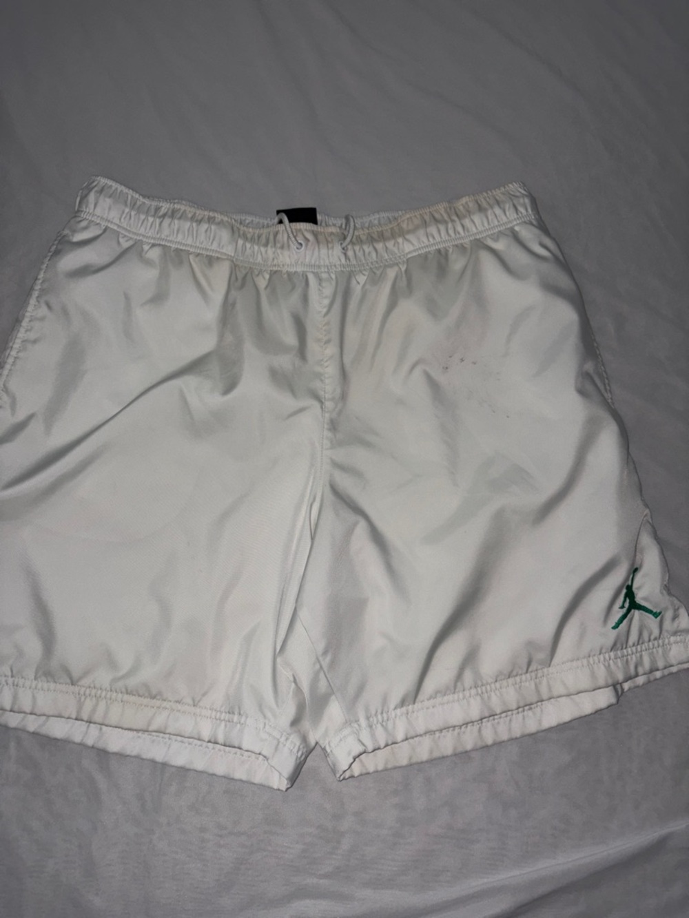 🔥 Jordan Essentials Mesh-Lined Water Shorts - Sail/Noble Green